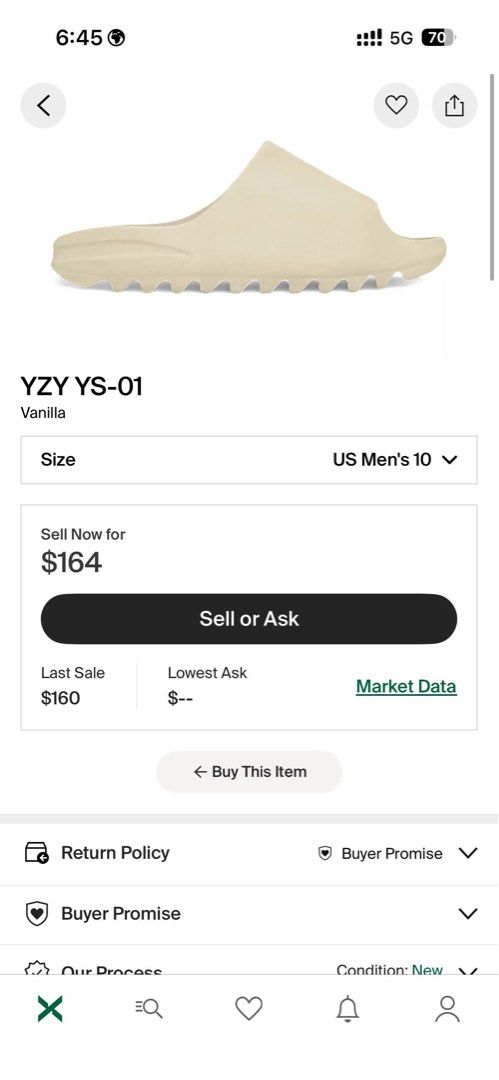 YZY YS-01 Vanilla US Men's 10 (Category: Slippers & Slides) located in Manila. Submitted by florano19074060 (Listing ID 1467054958, Image 1). Description: - Brand: YZY YS-01 Slides - Colorway: Vanilla (Versatile neutral tone) - Size: US Men's 10 - Condition: Brand New (Currently on the way) - Material: Comfortable molded EVA foam - Style: Minimalist design that matches any casual fit.