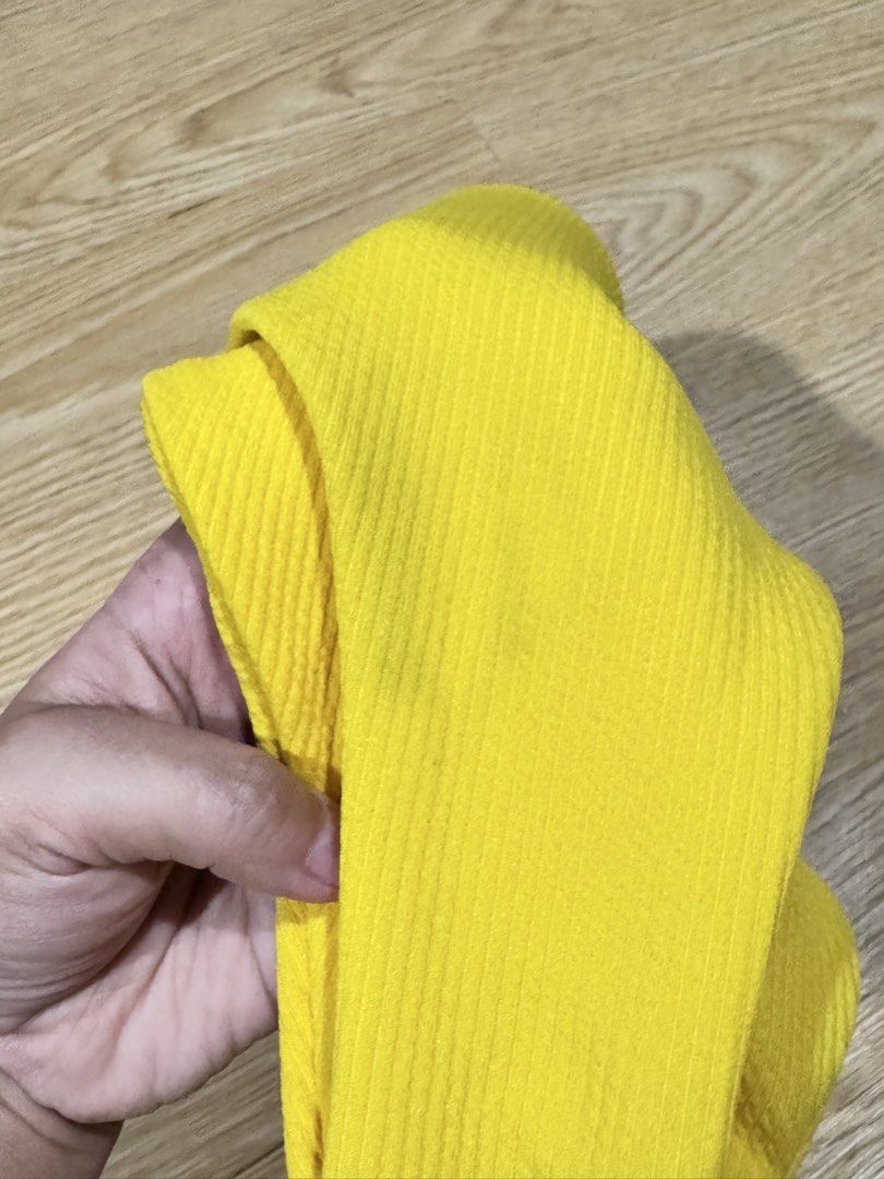 zaful yellow two piece bikini (Category: Bikinis & Swimsuits) located in Pagadian. Submitted by mariecurie1903 (Listing ID 1467057795, Image 3). Description: detachable strap. has a slight stain on bikini bottom. see last pic.