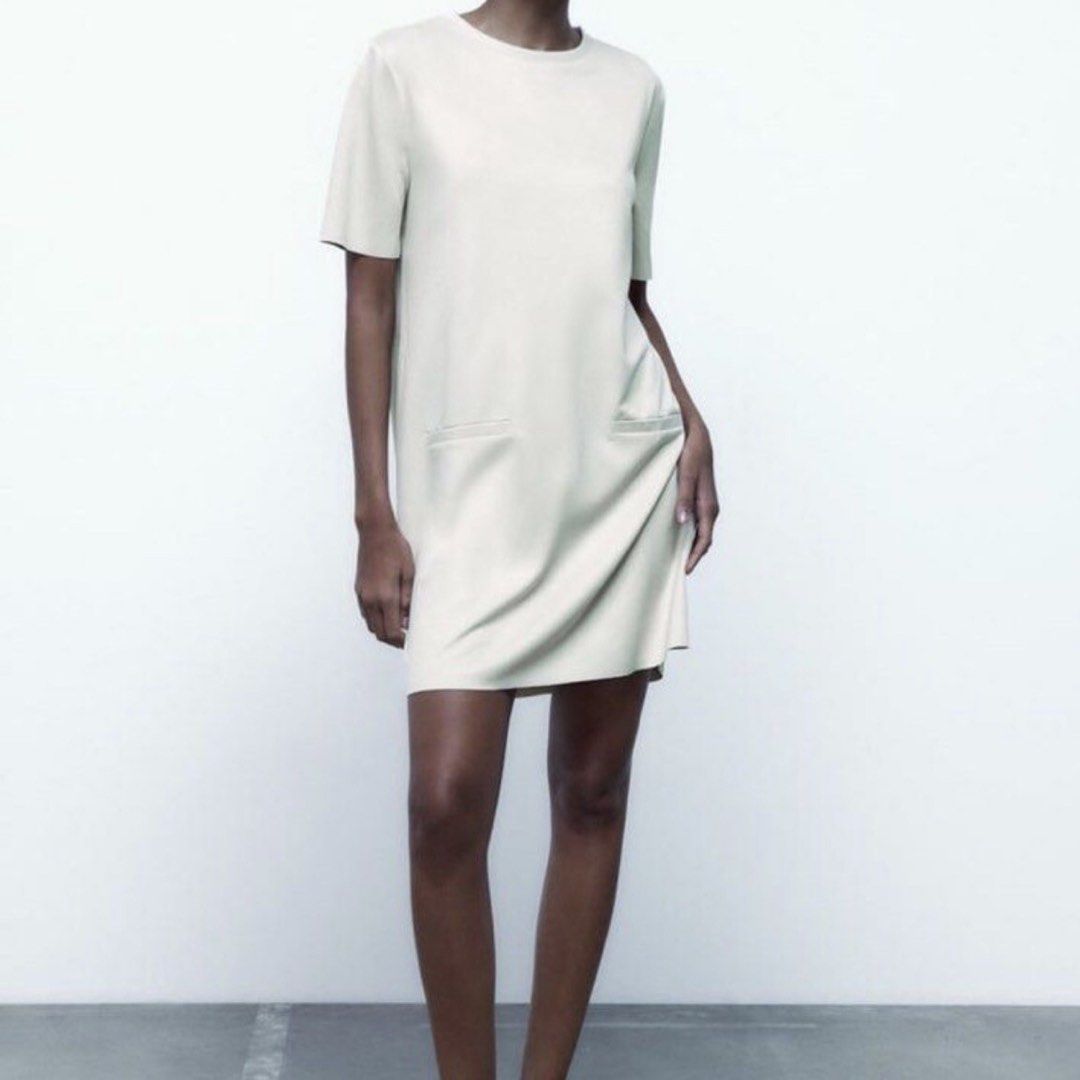 Zara Aline Dress (Category: Dresses) located in Taguig. Submitted by intransitforyou (Listing ID 1467160100, Image 2). Description: Xs on tag Can fit upto M.