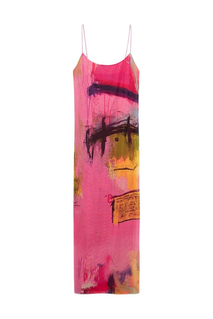 Zara Printed Dress (Category: Dresses) located in Naga. Submitted by chaiiiiiiieeeee (Listing ID 1467007568, Image 2). Description: fits xs to small.