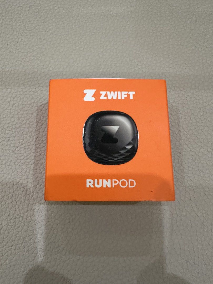 Zwift RunPod (Category: Cardio & Fitness Machines) located in Quezon City. Submitted by bqchane (Listing ID 1467119499, Image 1). Description: - Brand: Zwift RunPod (Orange box) - Condition: Brand new, unopened, 100% authentic - Features: Clips securely to running shoes for indoor/treadmill virtual training - Tracking: Accurately monitors your pace and distance - Compatibility: Connects your running routine to the Zwift online fitness world - Mod