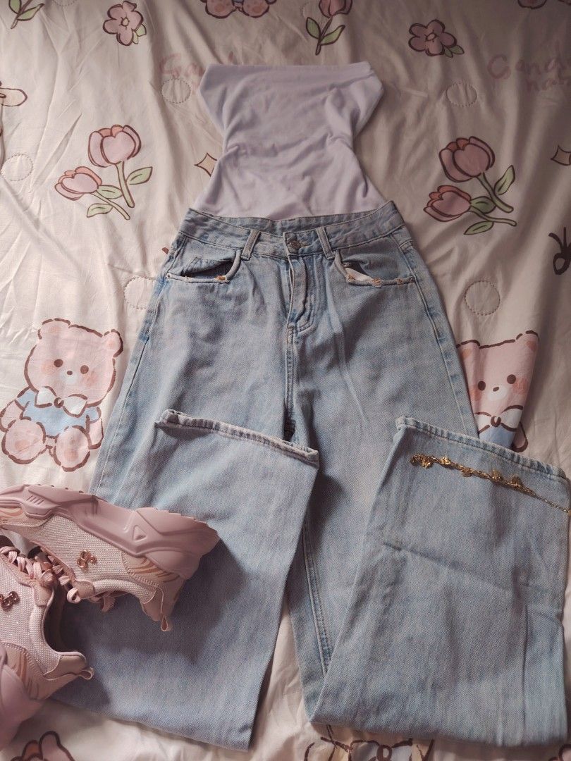 08 denim pants 👖 (Category: Jeans) located in Hermosa. Submitted by lcvelycath (Listing ID 1467198684, Image 1). Description: 08 denim pants 👖 size: m mine: ₱199 bid: ₱+10 lock: ₱399 (shipped) EOB: wednesday—october 14, 2026 °. thrifted, pre-loved, or brand new but ready to wear (some aren't bcs i don't have the time to wash them, very sorryy :<) colors may vary due to lightning & quality 𐙚 °. check details before mine joy miners will be poste