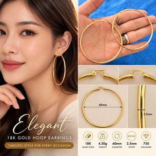💯% GOLD EARRING Collection item 1