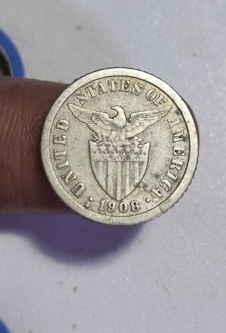 1908s 10c Uspi (Category: Currency) located in Manila. Submitted by wildcrystal.3b537c (Listing ID 1467338362, Image 1). Description: .