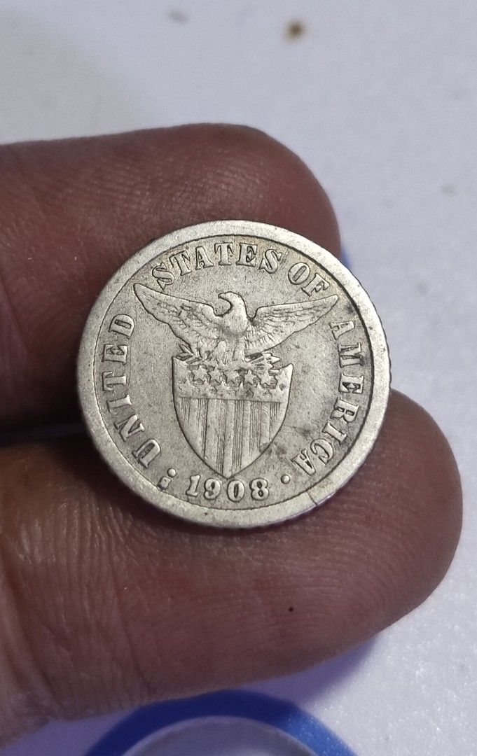 1908s 10c Uspi (Category: Currency) located in Manila. Submitted by wildcrystal.3b537c (Listing ID 1467338362, Image 3). Description: .