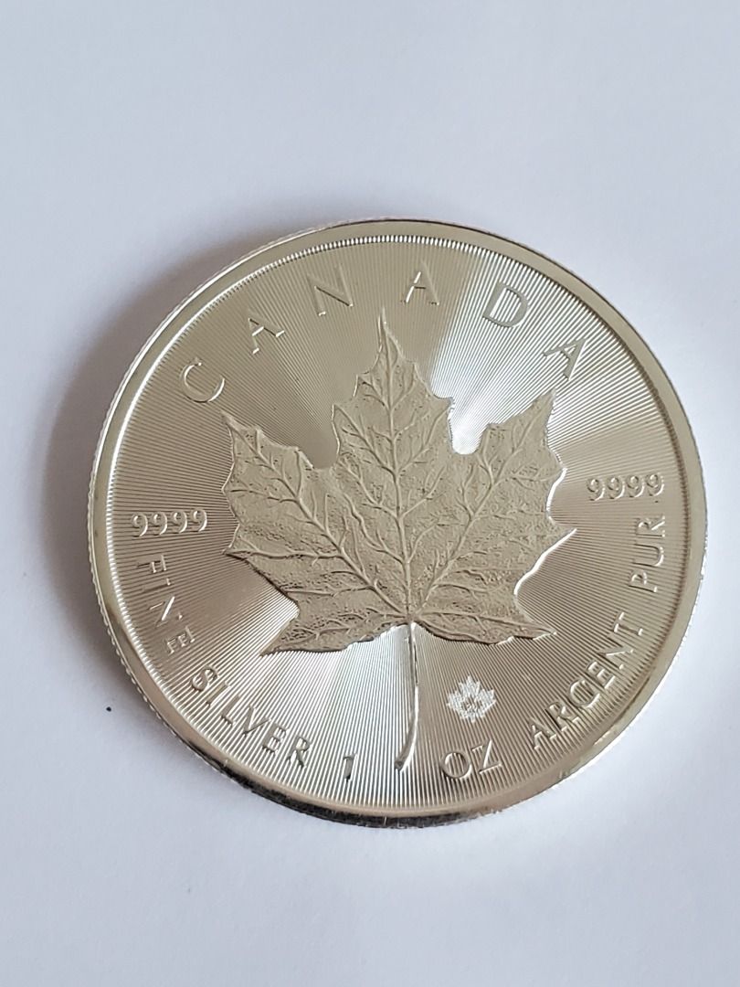 2026 Canada 1 oz Silver Maple Leaf Coin Charles III (Category: Currency) located in Quezon City. Submitted by bravewolf-2d93 (Listing ID 1467264583, Image 1). Description: Absolutely great condition of a collectible silver bullion coin, see the details of minting - 2026 1 oz Canadian Silver Maple Leaf bullion coin - Obverse: Features the effigy of King Charles III - Reverse: Detailed sugar maple leaf with radial lines background - Purity:.9999 fi