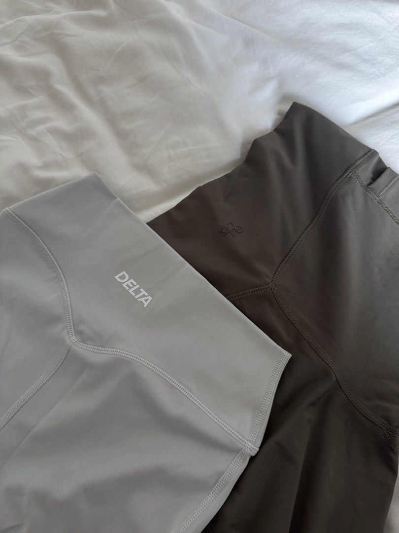 2 active leggings (delta & H&M) (Category: Activewear) located in Manila. Submitted by emilyclothes.usa (Listing ID 1467188962, Image 1). Description: ୨ৎ 2 Active Leggings Bundle ♡ Delta & H&M ₊˚⊹♡ selling 2 brand new active leggings from Delta & H&M! both are in perfect condition with no damage whatsoever. super stretchy, comfy, and perfect for the gym, pilates, walks, or everyday wear! ୨୧ size: XS (extra small) ୨୧ fit: stretchy material that ca