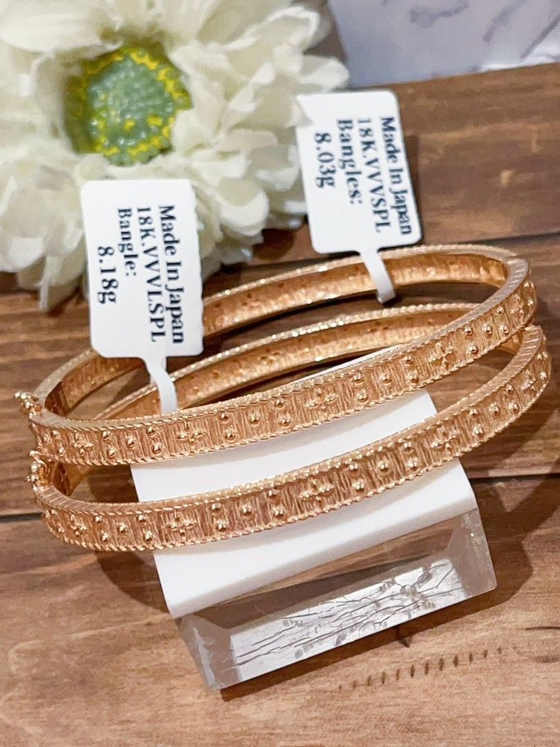 3 colora available bangle 18k japan gold (Category: Bracelets) located in Manila. Submitted by primejewelry (Listing ID 1467169674, Image 3). Description: .