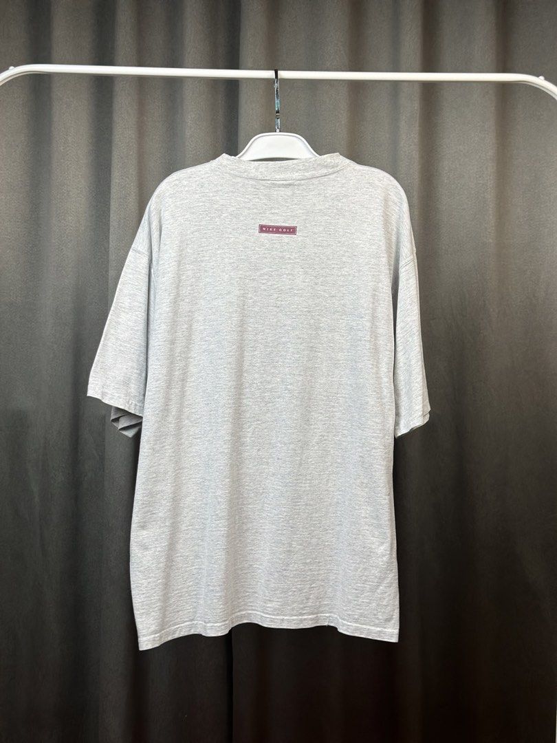 80’s Nike Golf Riverside Tour Tee (Category: Tshirts & Polo Shirts ) located in Batangas. Submitted by geejay2ph (Listing ID 1467305110, Image 2). Description: ʙʀᴀɴᴅ: 80’s Nike Golf Riverside Tour Tee sɪᴢᴇ: Large on Tag ; Neck to Bottom Length (29) in. Pit-Pit Width (23) in. ᴄᴏɴᴅɪᴛɪᴏɴs: Cracks on Print But Still Excellent Condition.