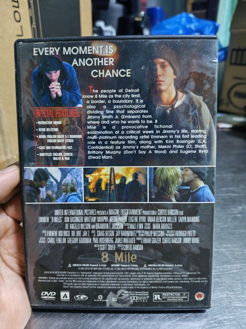 8 Mile (Category: CDs & DVDs) located in Carmona. Submitted by tech_hub_cavite (Listing ID 1467320243, Image 2). Description: .
