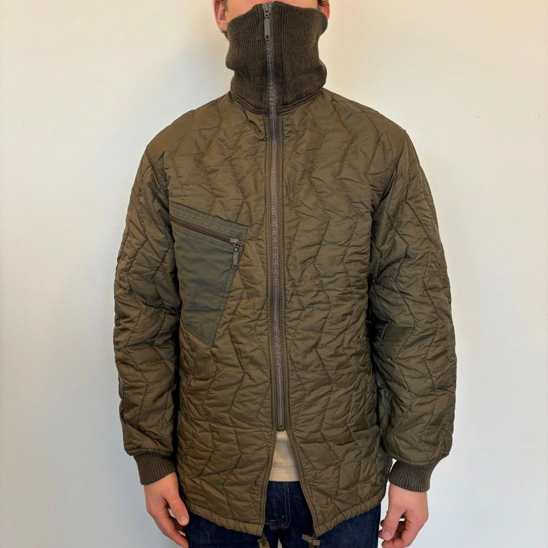 90'S GERMAN BUNDESWEHR LINER FIELD JACKET (Category: Coats, Jackets and Outerwear) located in Baguio. Submitted by archival_thrifted.ph. (Listing ID 1467174293, Image 1). Description: FOR SALE‼️ .90'S GERMAN BUNDESWEHR LINER FIELD JACKET .EXCELLENT CONDITION .DUAL CLOSSURE .FIT MEDIUM TO LARGE .PHP 1650 PLUS SF .❌❌ COP/COD .MOP GCASH .COURIER J&T .BAGUIO AREA .DM FOR SURE BUYER TY.