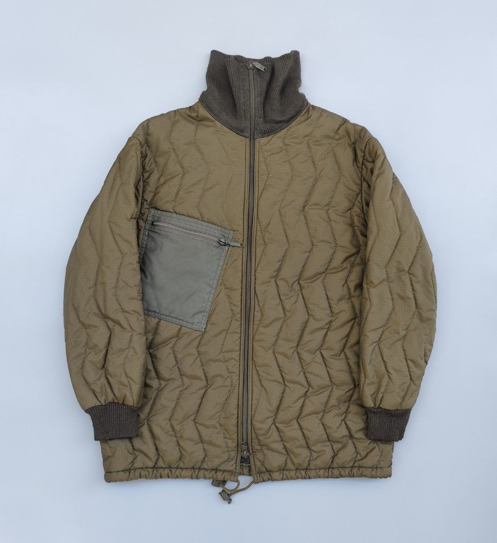 90'S GERMAN BUNDESWEHR LINER FIELD JACKET (Category: Coats, Jackets and Outerwear) located in Baguio. Submitted by archival_thrifted.ph. (Listing ID 1467174293, Image 2). Description: FOR SALE‼️ .90'S GERMAN BUNDESWEHR LINER FIELD JACKET .EXCELLENT CONDITION .DUAL CLOSSURE .FIT MEDIUM TO LARGE .PHP 1650 PLUS SF .❌❌ COP/COD .MOP GCASH .COURIER J&T .BAGUIO AREA .DM FOR SURE BUYER TY.
