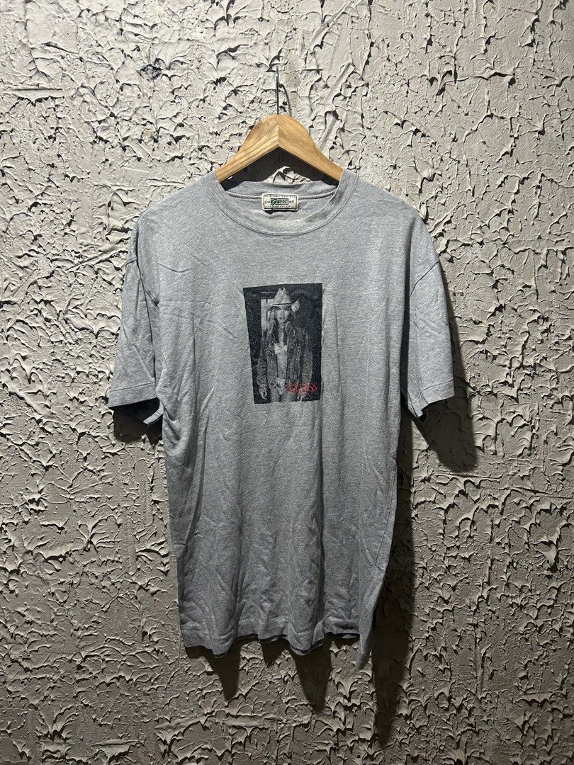 90s guess ads tee (Category: Tshirts & Polo Shirts ) located in Naga. Submitted by babyneptune (Listing ID 1467330113, Image 1). Description: verrygood confition size L.