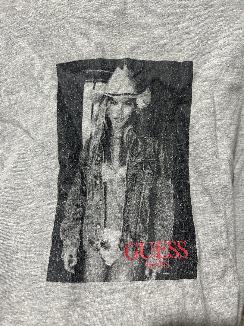 90s guess ads tee (Category: Tshirts & Polo Shirts ) located in Naga. Submitted by babyneptune (Listing ID 1467330113, Image 3). Description: verrygood confition size L.