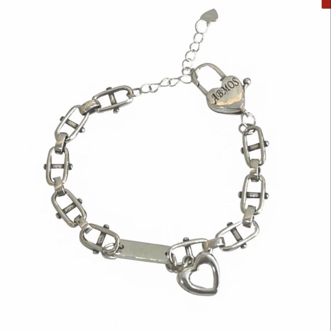 925 Silver link chain bracelet (Category: Bracelets) located in Paranaque City. Submitted by dalle_closet (Listing ID 1467213511, Image 1). Description: size: 19cm 925 silver slightly used pa.
