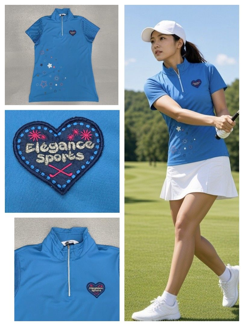 ⛳ ELEGANCE SPORTS MEDIUM (Category: Others Tops) located in Cagayan de Oro. Submitted by ladiescollections.ph (Listing ID 1467359358, Image 1). Description: ---ELEGANCE SPORTS GOLF ⛳⛳⛳ ---100% AUTHENTIC ---SIZE 95 MEDIUM W-18 L-25.5 ---PLS REFER TO DIMENSIONS ---EXCELLENT CONDITION 9.5/10 ---NO ISSUE ---SUPER NICE COLOR ❤️ ---750 ONLY.
