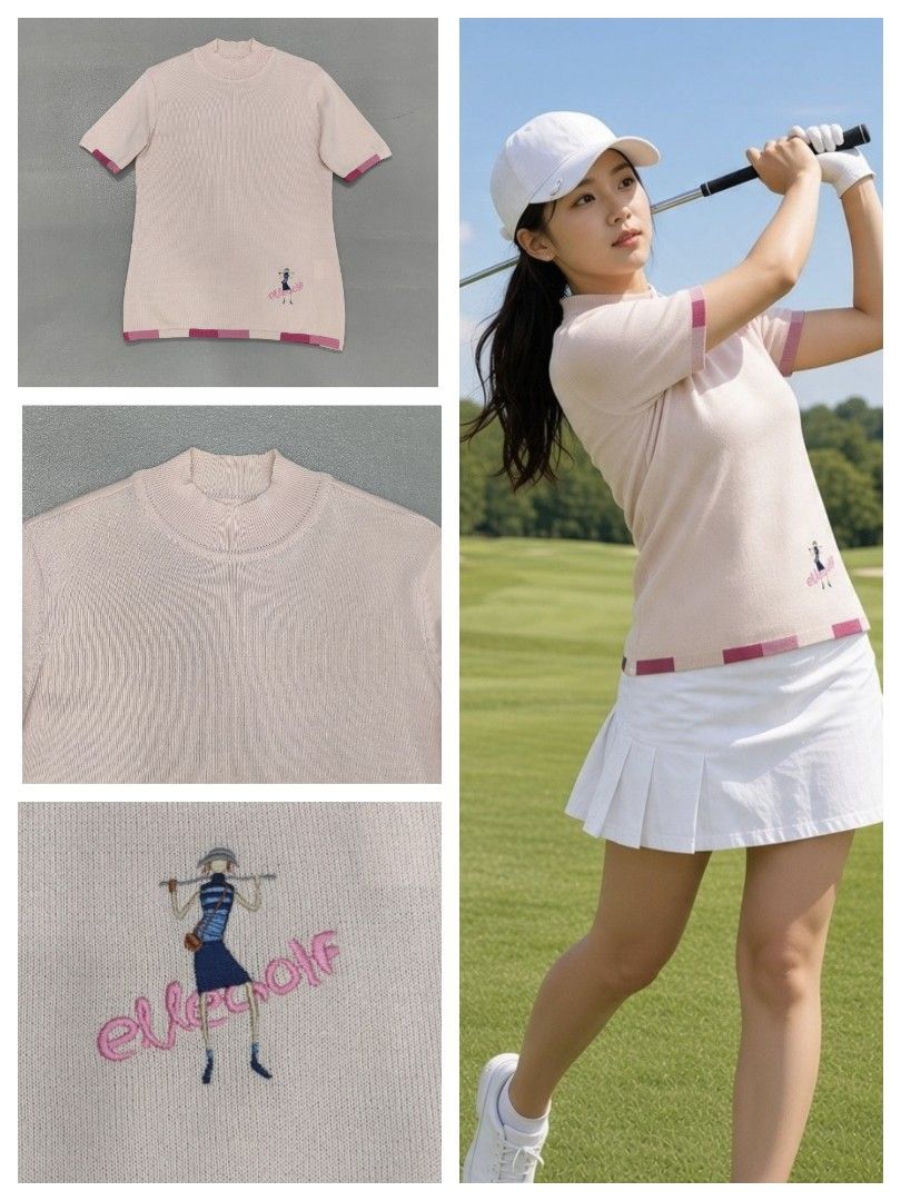⛳ ELLE GOLF MEDIUM (Category: Others Tops) located in Cagayan de Oro. Submitted by ladiescollections.ph (Listing ID 1467359243, Image 1). Description: ---ELLE GOLF ⛳⛳⛳ ---100% AUTHENTIC ---SIZE 95 MEDIUM W-17.5-18 L-23.5 ---PLS REFER TO DIMENSIONS ---EXCELLENT CONDITION 9.5/10 ---SUPER NICE COLOR ⛳ ---750 ONLY.