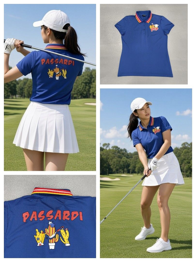 ⛳ PASSARDI GOLF MEDIUM (Category: Others Tops) located in Cagayan de Oro. Submitted by ladiescollections.ph (Listing ID 1467326966, Image 1). Description: ---PASS4RDI GOLF ⛳⛳⛳ ---100% AUTHENTIC ---SIZE 95 MEDIUM W-18 L-24 ---PLS REFER TO DIMENSIONS ---ALMOST NEW CONDITION 9.7/10 ---NO ISSUE ---SUPER NICE COLOR ❤️ ---950 ONLY.