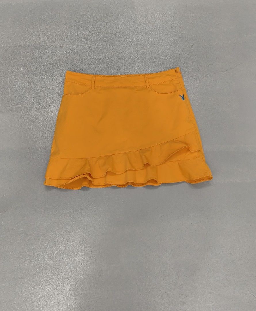 ⛳ PLAYBOY GOLF 29-30 (Category: Skirts) located in Cagayan de Oro. Submitted by ladiescollections.ph (Listing ID 1467302338, Image 2). Description: ---PL4YBOY GOLF ⛳⛳⛳ ---100% AUTHENTIC ---WAIST 29-30 ---LENGTH 14 ---PLS REFER TO DIMENSIONS ---ALMOST NEW CONDITION 9.7/10 ---NO ISSUE ---SUPER NICE DESIGN ⛳ ---950 ONLY.