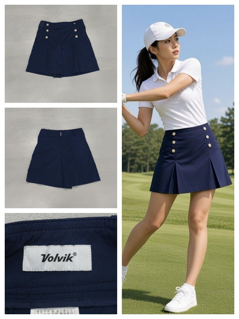 ⛳ VOLVIK 30 (Category: Skirts) located in Cagayan de Oro. Submitted by ladiescollections.ph (Listing ID 1467302111, Image 1). Description: ---VOLVIK ⛳⛳⛳ ---100% AUTHENTIC ---WAIST 30 ---LENGTH 16.5-17 ---PLS REFER TO DIMENSIONS ---EXCELLENT CONDITION 9.5/10 ---NO ISSUE ---SUPER NICE DESIGN ⛳ ---950 ONLY.