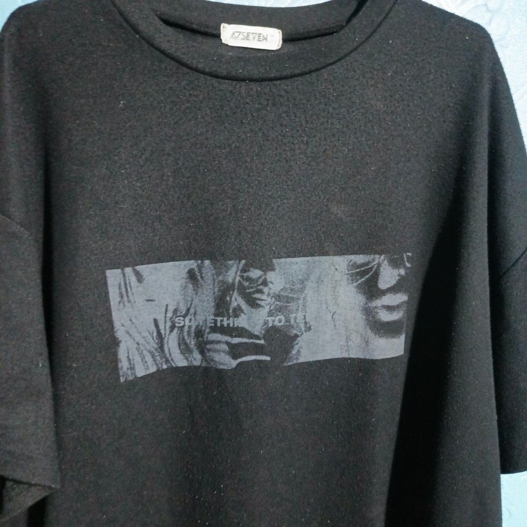 A7seven Oversize Black Tshirt (Category: Activewear) located in Quezon City. Submitted by zoesmithshop (Listing ID 1467342866, Image 3). Description: Brand- A7SEVEN STREET WEAR OVERSIZED TSHIRT GRAPHIC TEE SIZE- XL GOOD CONDITION NO ISSUE A7seven functions as a niche underground streetwear label that utilizes limited "drop" cycles rather than standard commercial e-commerce setups, retail pricing is not openly listed.