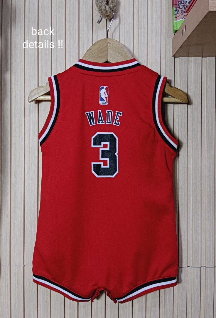 Adidas Chicago Bulls "Dwane Wade" (Category: Babies & Kids Fashion) located in Manila. Submitted by kidsthrifthustle (Listing ID 1467217692, Image 3). Description: ADIDAS X CHICAGO BULLS "DWANE WADE" 24 MONTHS/ 2 YRS OLD GOOD AS NEW.