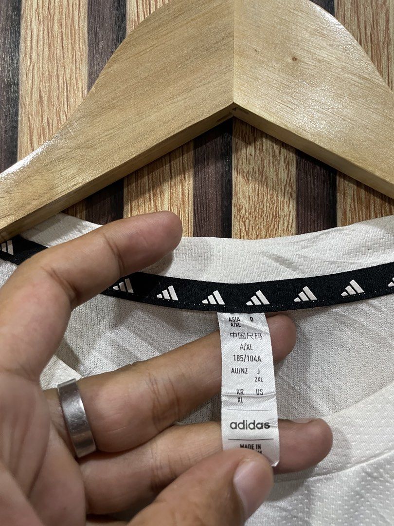 Adidas Dri-fit (Category: Activewear) located in Digos. Submitted by johannamae01 (Listing ID 1467182569, Image 3). Description: Size: XL on tag best fit large Dimes: 22x28 Cr: 10/10 No issues Solid nito pang Gym/running/Pickle ball.