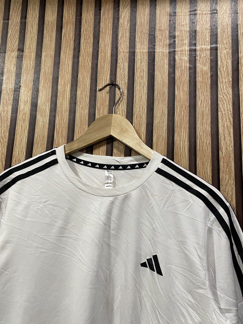 Adidas Dri-fit (Category: Activewear) located in Digos. Submitted by johannamae01 (Listing ID 1467182569, Image 2). Description: Size: XL on tag best fit large Dimes: 22x28 Cr: 10/10 No issues Solid nito pang Gym/running/Pickle ball.