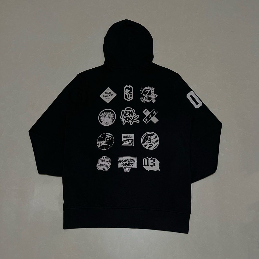 ADIDAS ORIGINALS MULTIPLE LOGO (Category: Hoodies) located in Taguig. Submitted by reidddz (Listing ID 1467283034, Image 1). Description: L-XL NO ISSUE BRAND NEW CONDITION.