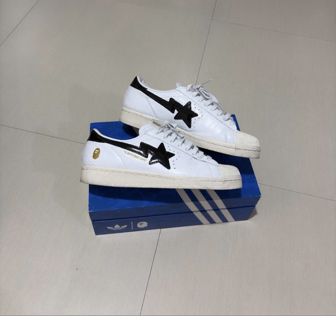 Adidas SSTR V Bape (Category: Sneakers) located in San Juan City. Submitted by gmvq15 (Listing ID 1467250639, Image 2). Description: .