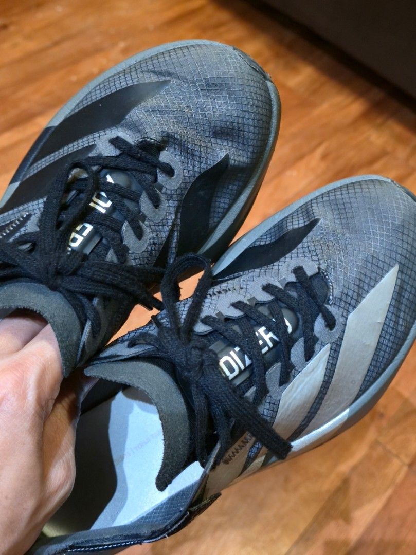 Adizero Y3 (Category: Sneakers) located in Quezon City. Submitted by b.caster (Listing ID 1467309343, Image 2). Description: adizero rfs: wrong size label can fit size euro 36 but on the label it says size 38.