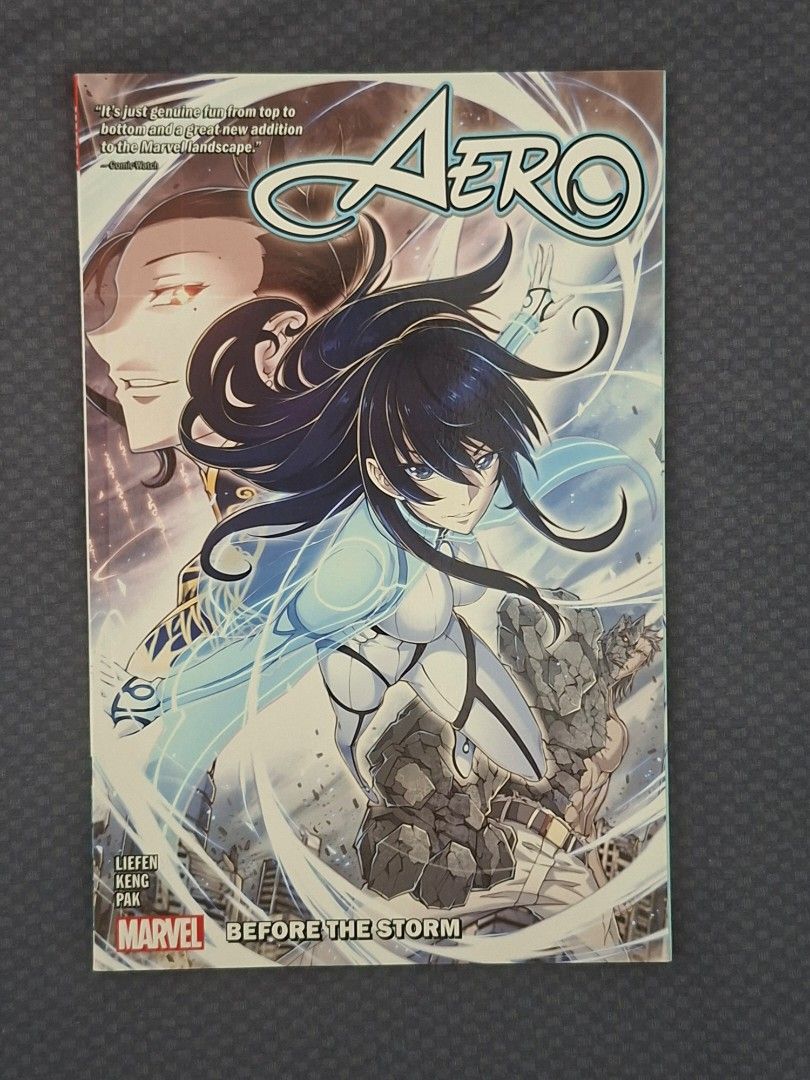 Aero: Before the Storm. Marvel Comics (Category: Comics & Manga) located in San Fernando. Submitted by silverforest-63a2 (Listing ID 1467354037, Image 3). Description: Aero: Before the Storm. Marvel Comics now for ONLY 280php English version Sealed in plastic, originally bought for 599php Don't hesitate to ask for more photos Mode/s of payment: Gcash or COD/COP (For LBC Only) Delivery: Preferably J&T. Drop-off on Saturdays Delivery Fee: Paid by t