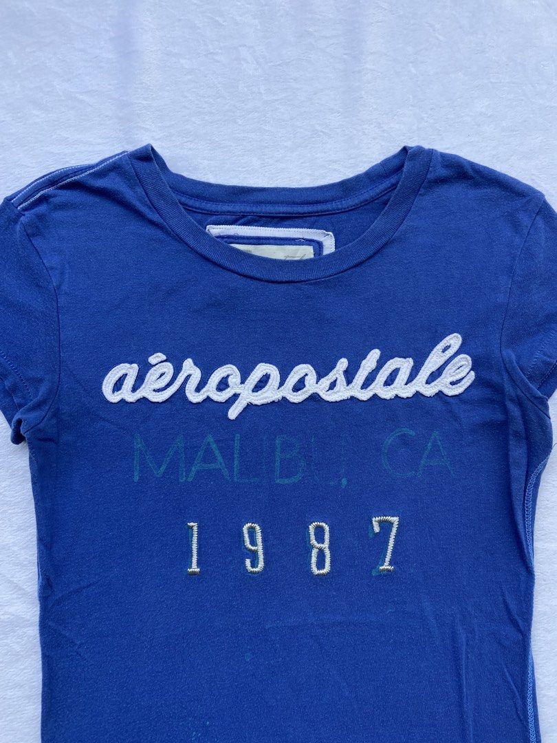 Aeropostale Malibu CA Tee (Category: Blouses) located in General Santos City (Dadiangas). Submitted by kala_chuchi (Listing ID 1467175166, Image 2). Description: Aeropostale Malibu CA Tee Size. Small 14.5 inches width 25 inches length No flaws Over all condition Excellent Mine. 350 Steal. 50/100 increments Claim. 850.