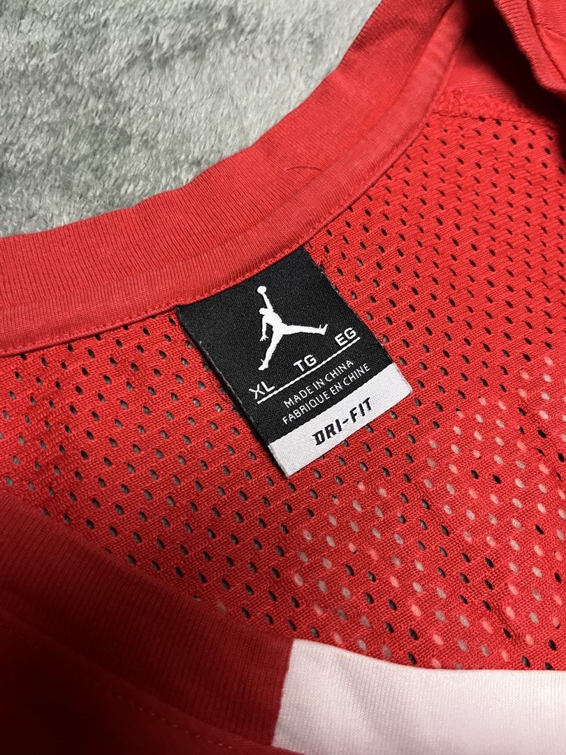 Air Jordan Rise 4 Jersey Red (Category: Activewear) located in Manila. Submitted by james23t (Listing ID 1467314373, Image 2). Description: WANT TO SELL! Air Jordan Rise 4 Jersey Red 19.5x28 Excellent condition Need wash 680🏷️.