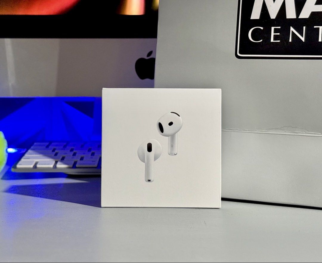 Airpods 4 with Active Noise Cancellation (Category: Earphones) located in Mandaluyong City. Submitted by all_good_stuffs (Listing ID 1467219277, Image 1). Description: Airpods 4 with Active Noise Cancellation - 100% Original Sealed & Brand New - with warranty & receipt.