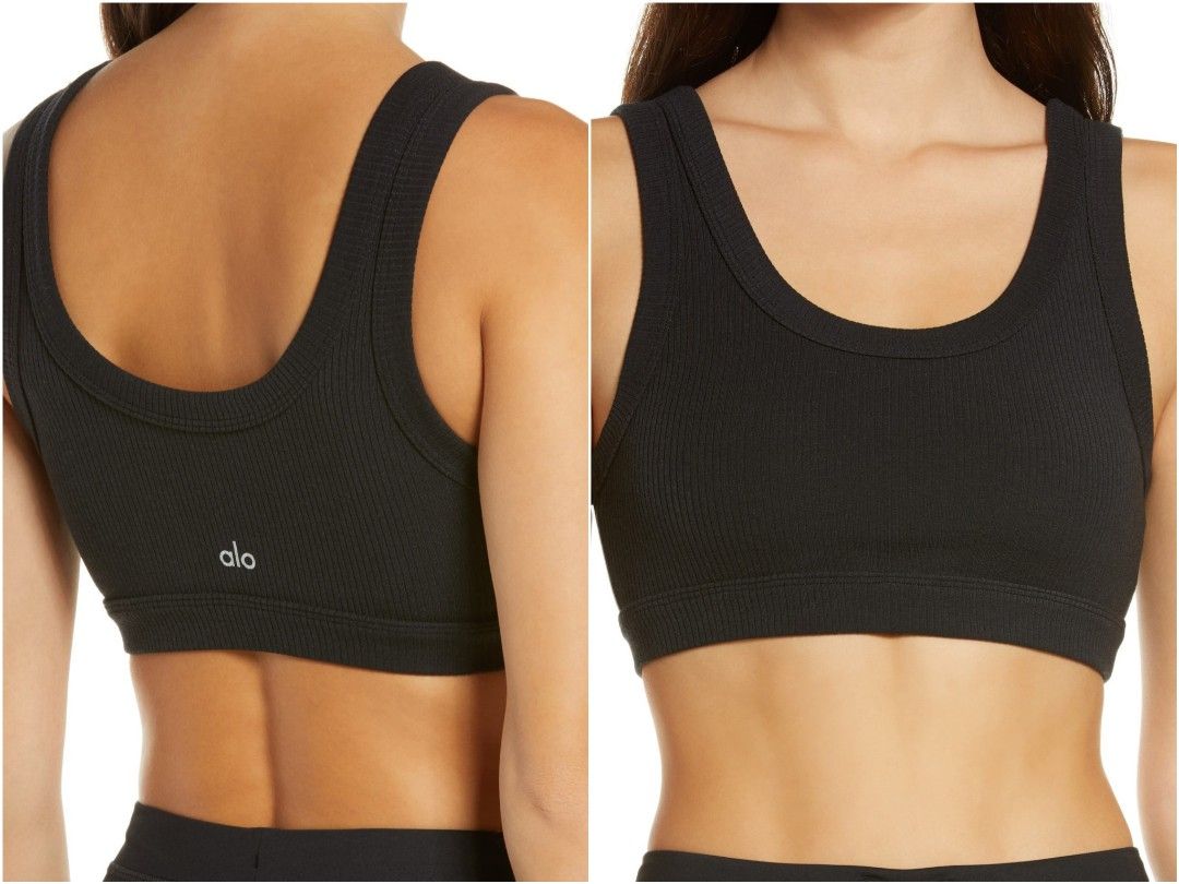 Alo Yoga Wellness Bra(Medium) (Category: Activewear) located in Santa Rosa. Submitted by D__OutdoorGear_Etc._24 (Listing ID 1467333795, Image 1). Description: For Sale - Alo Yoga Wellness Bra - Normal sign of usage,Still in Excellent Condition!(No issue etc!) - Color may vary due to lighting source. - Color rate ~ 9.8/10 - Black - Medium Support bra for relaxed and lazy weekends. - Ribbed performance jersey - Soft and Comfortable - With removable