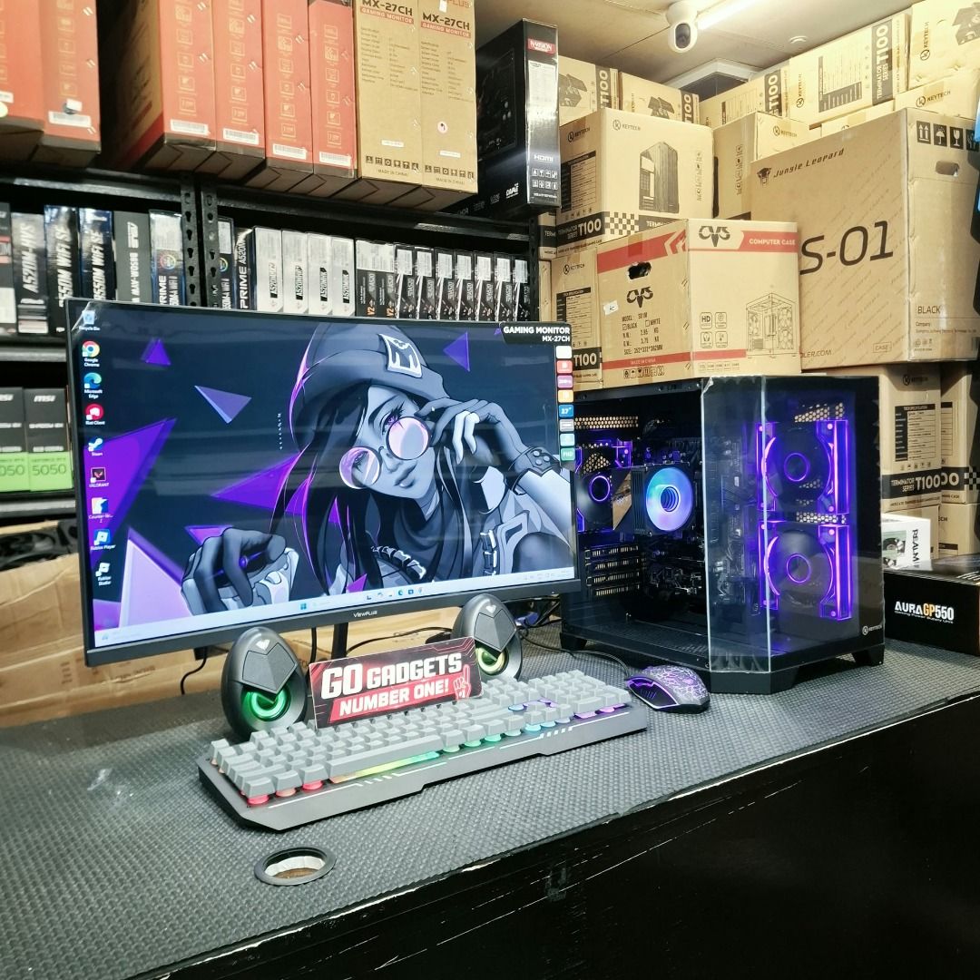 AMD RYZEN PURPLE BUILD (Category: Desktops) located in Pasay City. Submitted by andrewww.z (Listing ID 1467214730, Image 2). Description: 🎮💜 PURPLE RGB BUILD. READY TO GO. Sharp monitor, vibrant purple RGB system unit, and matching peripherals. Clean look. Solid performance. ✅ PC Assembly Available | 🔒 Warranty | 💬 After-Sales Support 🖥️ We offer: ✔ Gaming PC Builds ✔ Work / Office PC Builds ✔ Editing / Productivity PC Builds ✔ PC upgrades a