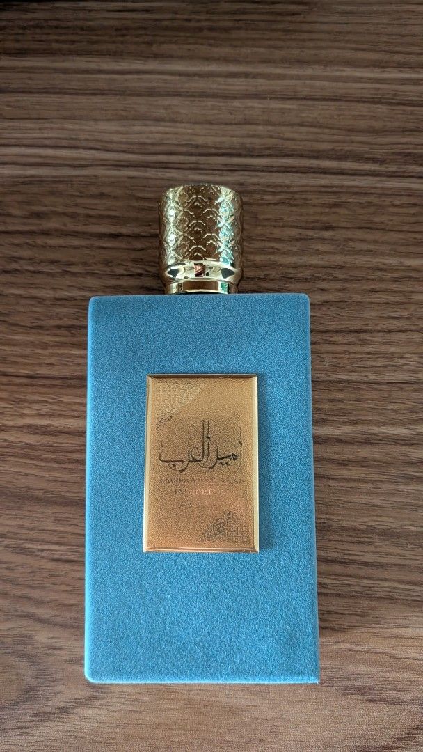 Ameer Al Arab Imperium Eau De Parfum 100ml (Category: Fragrance & Deodorants) located in Muntinlupa City. Submitted by warmturtle_17b92a (Listing ID 1467266874, Image 2). Description: Lattafa Asdaaf Ameer Al Arab Imperium for 800 For sale: Asdaaf Ameer Al Arab Imperium Sprayed once only 1000 Php Top Notes: Bergamot, Ginger, and Sage Heart (Middle) Notes: Apple, Cashmeran, and Geranium Base Notes: Amber, Musk, and Sandalwood .
