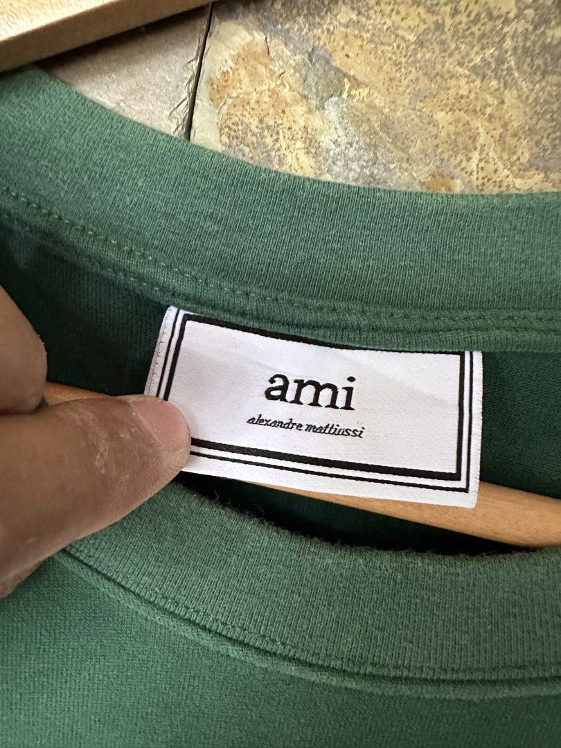 Ami Shirt Boxy (Category: Tshirts & Polo Shirts ) located in Tuguegarao City. Submitted by bunchoy_thriftshop (Listing ID 1467233396, Image 3). Description: 📌AMI❤️ Excelent Condition 24-26 Dimes (Boxy) ₱350+shipping 📍Quirino Province.