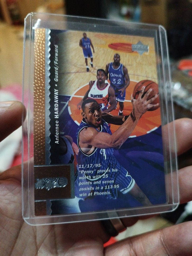 Anfernee Penny Hardaway upper deck card (Category: Raw Singles) located in Bacoor. Submitted by bigdaddy1027 (Listing ID 1467314944, Image 2). Description: .