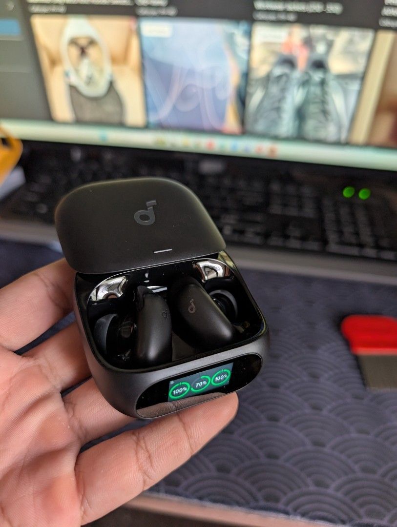 Anker Soundcore Liberty 5 Pro Wireless Earbuds (Category: Earphones) located in Cabuyao City. Submitted by chrisg69 (Listing ID 1467268552, Image 3). Description: brandnew tested only unit only i also have pro max version .