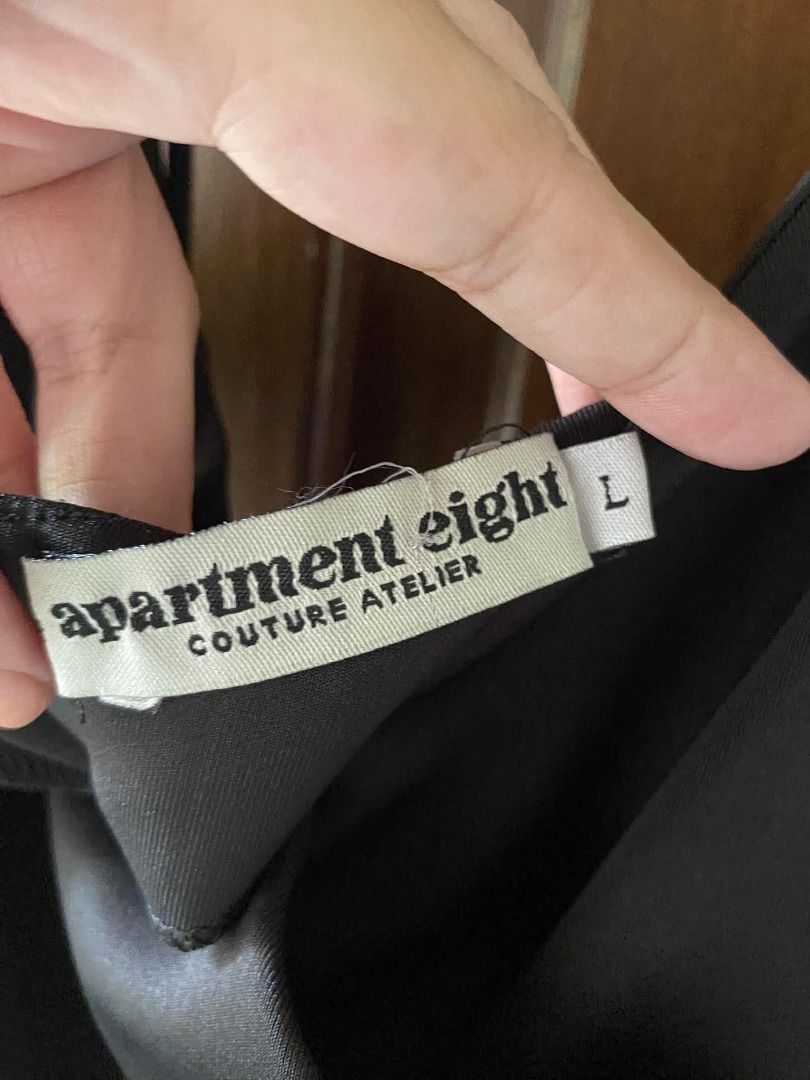 Apartment8 Black Strap Midi Dress (Category: Dresses) located in Muntinlupa City. Submitted by aubreyraven (Listing ID 1467233563, Image 2). Description: Used once. Also available in Pink.