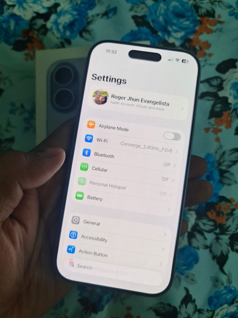 Apple iPhone 17 256GB Mist Blue (Category: iPhone 17 Series) located in Pasig City. Submitted by jherrr (Listing ID 1467216756, Image 2). Description: FOR SALE !!! Apple iPhone 17 256GB Mist Blue 8 Months Old [Warranty till - 01/29/2027] Factory Unlocked IOS Version 26.3 93% Battery Health Low Cycle Count 1 Minor Dent COMPLETE ORIG INCLUSION! Selling Price: P39,999 FIXED 📍PASIG/TAYTAY.