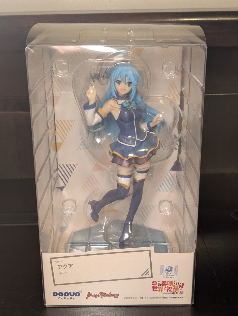 Aqua Konosuba Popup Parade Figure (Category: Figurines & Statues) located in Marikina City. Submitted by mrtncdrc (Listing ID 1467309220, Image 1). Description: .