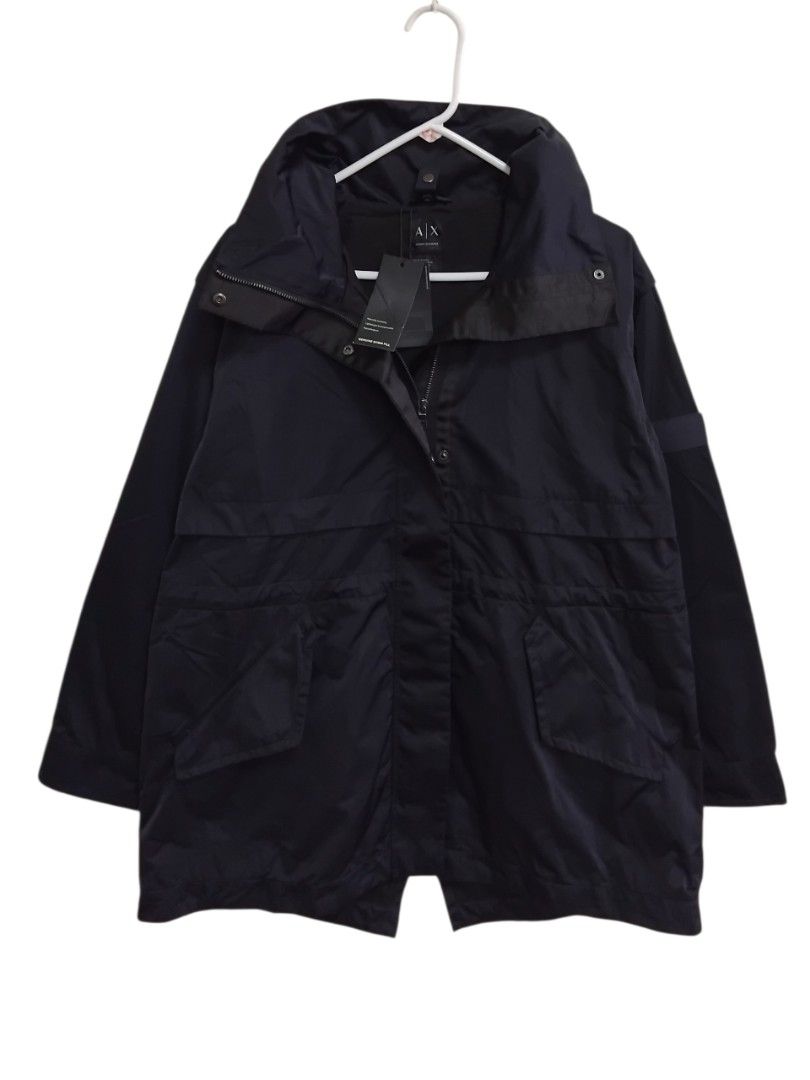 Armani Exchange A|X Down Fill Fishtail Parka (Category: Coats, Jackets and Outerwear) located in Pasig City. Submitted by hustlexcurate (Listing ID 1467195311, Image 1). Description: Armani Exchange A|X Down Fill Fishtail Parka Size MEDIUM on tag fits LARGE Dimensions: 23X32.