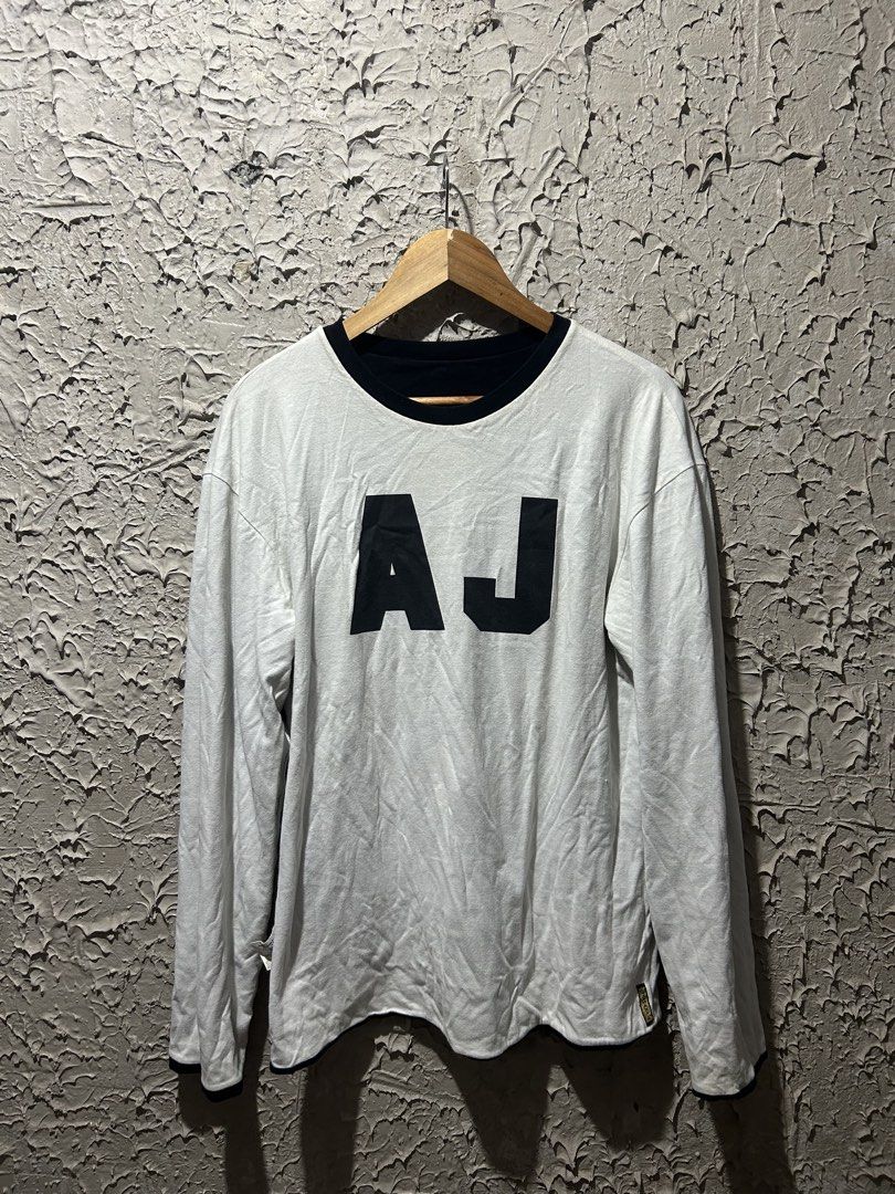 armani jeans reversible long sleeve (Category: Tshirts & Polo Shirts ) located in Naga. Submitted by babyneptune (Listing ID 1467257867, Image 2). Description: verrygood condition .