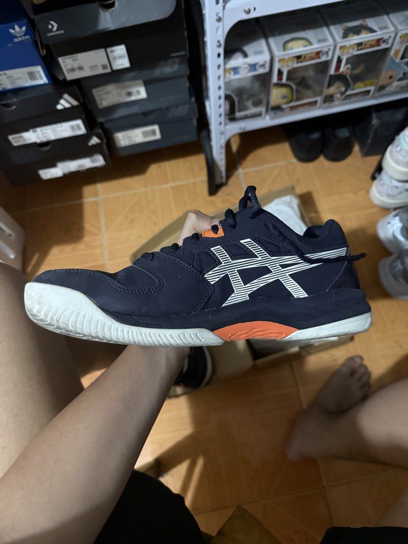 Asics Gel-Renma Size 11 US (Category: Racket and Ball Sports) located in Caloocan City. Submitted by declutteruss (Listing ID 1467332410, Image 2). Description: used for 3 times slightly nego fairview area / makati by schedule.