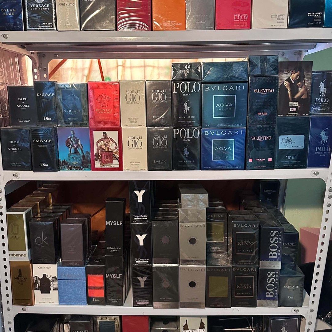 Assorted Designer and Niche Fragrances Bottles (Category: Fragrance & Deodorants) located in Manila. Submitted by silverlion_7d2d82 (Listing ID 1467335457, Image 1). Description: MEN PERFUME ₱ 700 each dupe/inspired fragrance lang po its made to smell very similar to a popular luxury or designer perfume po but its sold to a much lower price around 20%-30% manage expectations since prem copy an perfumes, if mataas expectations go for orig perfs..