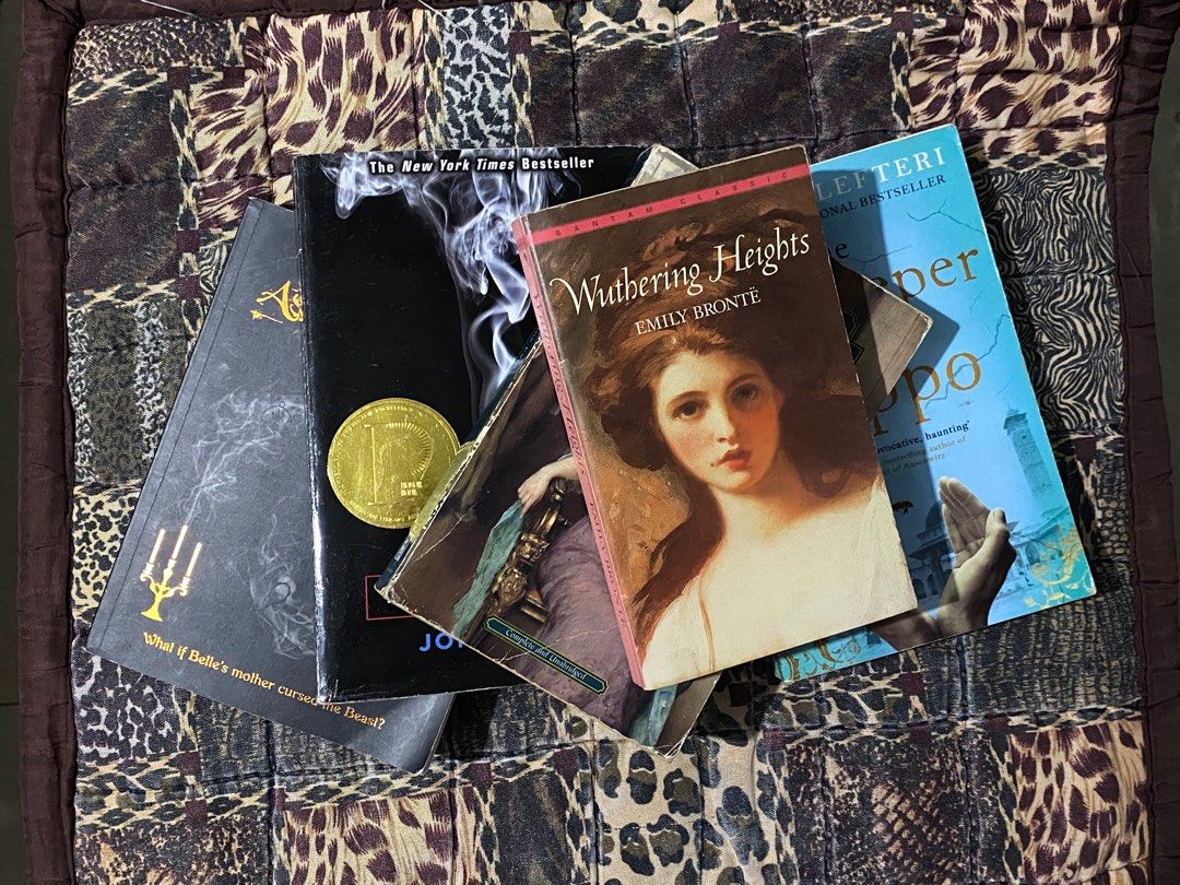 Assorted Fiction and Classic Books Bundle (Category: Storybooks) located in Trece Martires City. Submitted by purple_soil (Listing ID 1467344735, Image 1). Description: ‼️TAKE ALL FOR 600php‼️ - Wuthering Heights - Jane Eyre - Looking For Alaska - The Beekeeper of Aleppo - As Old As Time 📍Cavite.