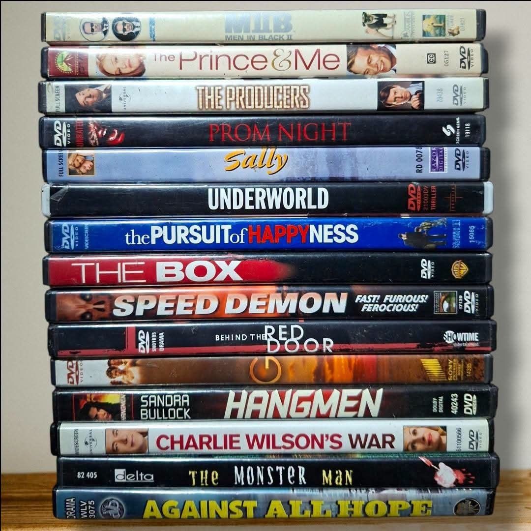 ASSORTED ORIGINAL DVDS [REGION 1 US] (Category: CDs & DVDs) located in Legazpi City. Submitted by Ichiroujim (Listing ID 1467307920, Image 1). Description: Authentic / Original DVDs ✨ ASSORTED ORIGINAL DVDS [REGION 3 PH] 99.00 PHP each title. - NEAR MINT - MINT CONDITION TESTED AND WORKING 👍 GREAT FOR MOVIE COLLECTORS 👍.